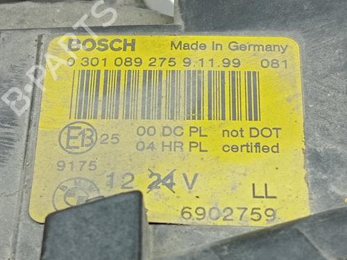 Left headlight BMW 3 (E46) 320 d | BP30372325C28