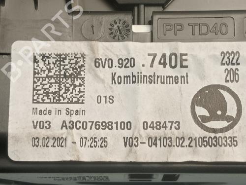 Instrument cluster SKODA FABIA III (NJ3)  | BP17760121C47 