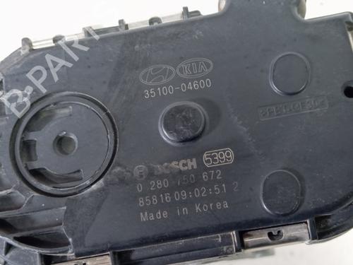Throttle body HYUNDAI i20 ACTIVE (IB, GB)  | BP22702153M82 
