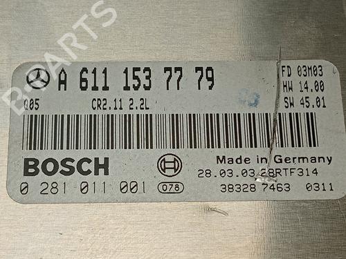 Engine control unit (ECU) MERCEDES-BENZ C-CLASS Coupe (CL203)  | BP12890347M57 