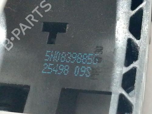 Rear left exterior door handle VW GOLF VI (5K1)  | BP26619811C130