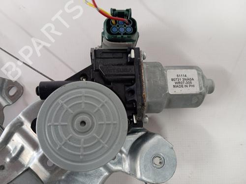 Front right window mechanism NISSAN LEAF (ZE0) Electric | BP22611582C23 