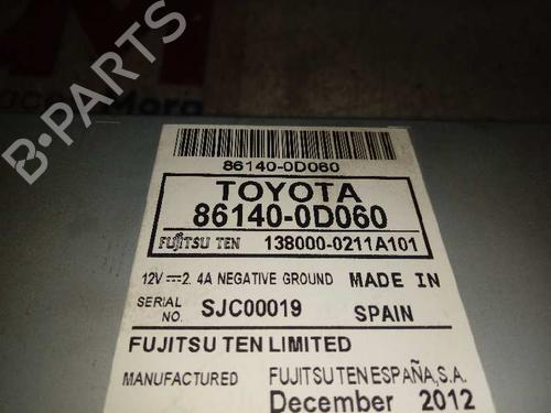 Radio TOYOTA YARIS (_P13_) 1.5 Hybrid (NHP130_, NHP130) | BP12653897E6