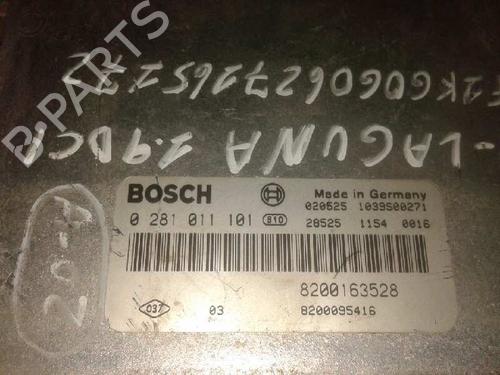Engine control unit (ECU) RENAULT LAGUNA II (BG0/1_) 1.9 dCi | BP13665058M57 