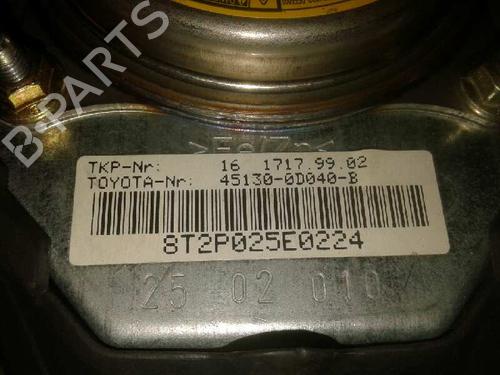 Driver airbag TOYOTA YARIS (_P1_) 1.0 (SCP10_, SCP10R) | BP16857781C9 