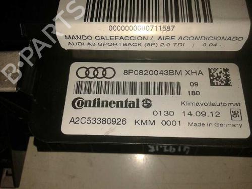 Climate control AUDI A3 Sportback (8PA)  | BP12676722I5 