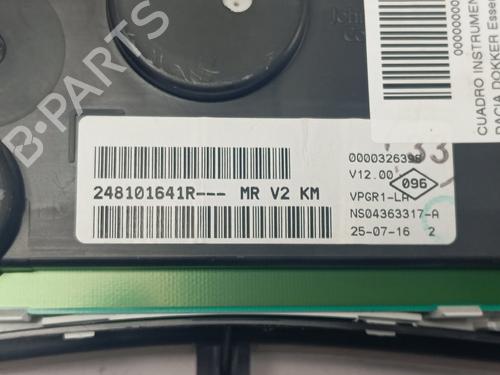 Instrument cluster DACIA DOKKER MPV (KE_)  | BP22626469C47 