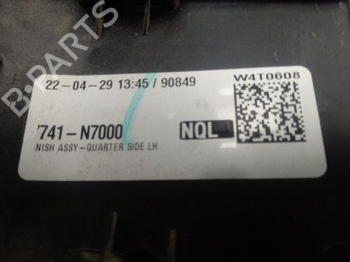Rear left wheel arch trim HYUNDAI TUCSON (TL, TLE)  | BP13217290C136 
