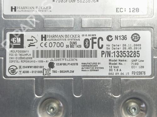 Electronic module OPEL ZAFIRA TOURER C (P12) 2.0 CDTi (75) | BP34568190M83 - Image 4