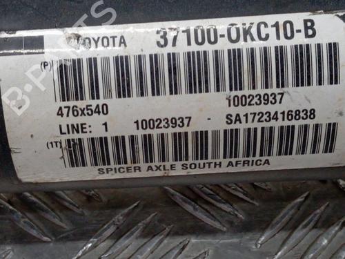 Driveshaft TOYOTA HILUX VIII Platform/Chassis (_N1_)  | BP29370850M37 