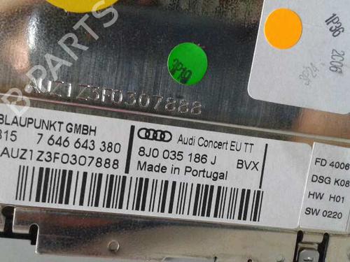 Radio AUDI TT (8N3)  | BP12643623E6 