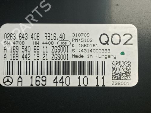 Instrument cluster MERCEDES-BENZ B-CLASS Sports Tourer (W245) B 180 CDI (245.207) | BP18656091C47 