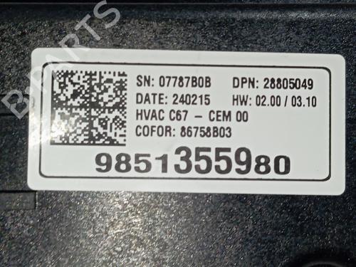 Climate control OPEL CORSA F (P2JO) 1.2 (68) | BP39077652I5 - Image 4
