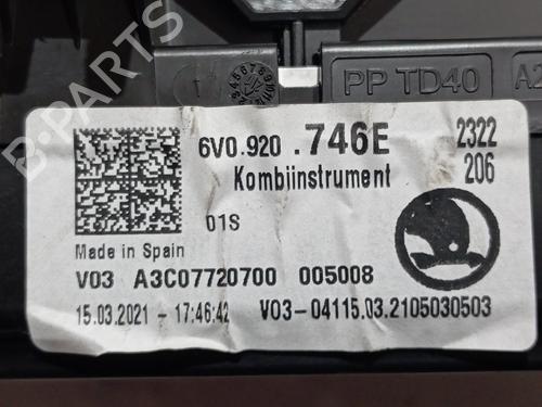 Instrument cluster SKODA FABIA IV (PJ3) | BP31044415C47