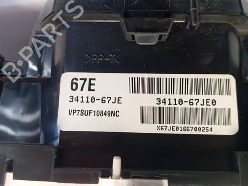 Instrument cluster SUZUKI GRAND VITARA II (JT, TE, TD) 1.9 DDiS All-wheel Drive (JT419, TD44, JB419WD, JB419XD,... | BP29201578C47
