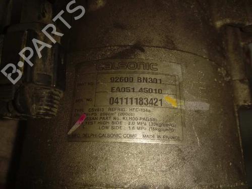 AC compressor NISSAN ALMERA II (N16) 2.2 Di | BP12657140M34 