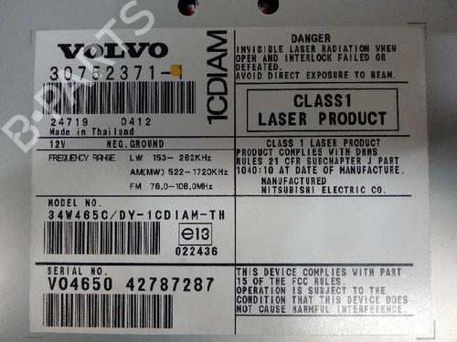 Radio VOLVO V50 (545)  | BP13121402E6 