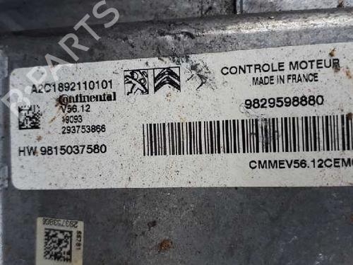 Used Engine control unit (ECU) PEUGEOT 2008 I (CU_) 1.2 THP 110 / PureTech 110 (110 hp) 13483438