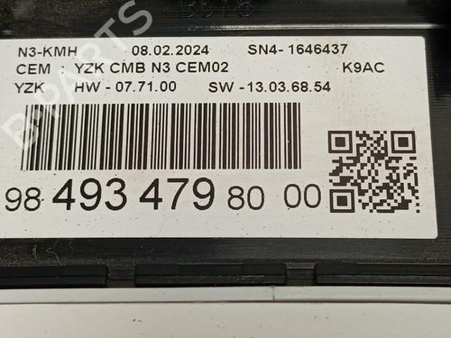 Instrument cluster CITROËN BERLINGO (ER_, EC_) | BP31038664C47