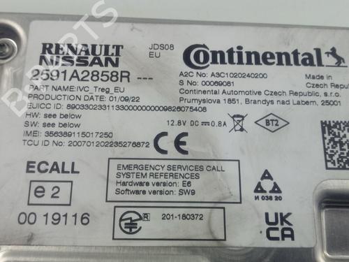 Electronic module RENAULT EXPRESS Box Body/MPV 1.5 Blue dCi 95 (F6AB) | BP29410219M83 