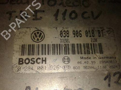 Engine control unit (ECU) SEAT TOLEDO II (1M2) 1.9 TDI | BP12633058M57 