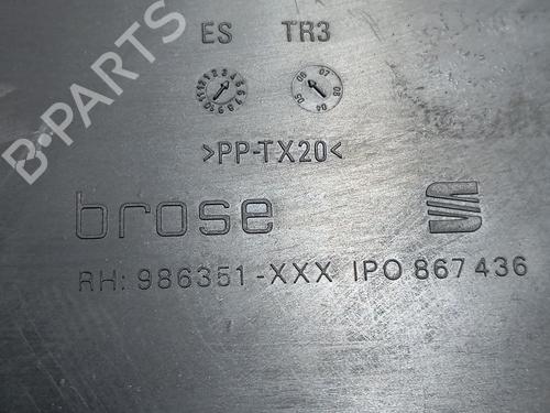 Front right window mechanism SEAT LEON (1P1) | BP30589543C23