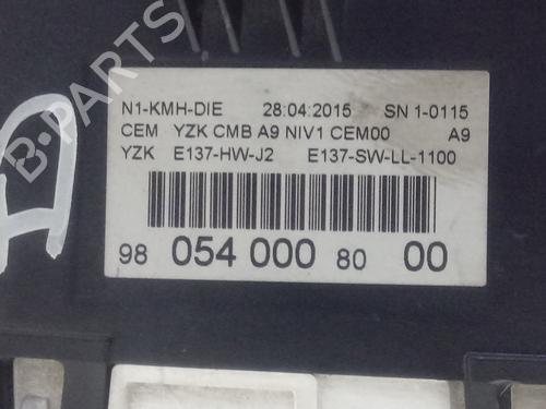 Instrument cluster PEUGEOT 208 I (CA_, CC_)  | BP15885077C47 