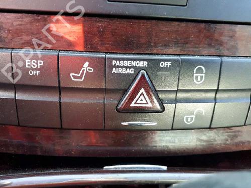 Used Warning switch MERCEDES-BENZ E-CLASS (W211) [2002-2009]  12655992