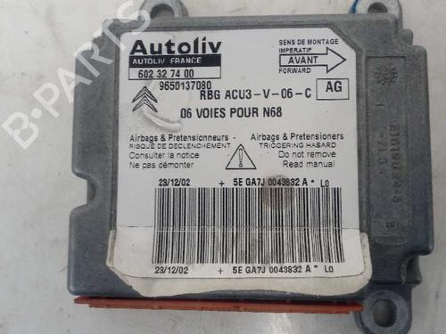 ECU airbags CITROËN XSARA PICASSO (N68) 2.0 HDi | BP12666476M53 