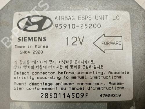 ECU airbags HYUNDAI ACCENT II (LC) 1.3 | BP16728386M53 