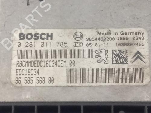 Engine control unit (ECU) CITROËN C3 I (FC_, FN_)  | BP17812898M57 