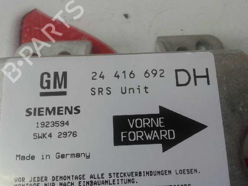ECU airbags OPEL CORSA B (S93) 1.7 D (F08, F68, M68) | BP16916177M53 