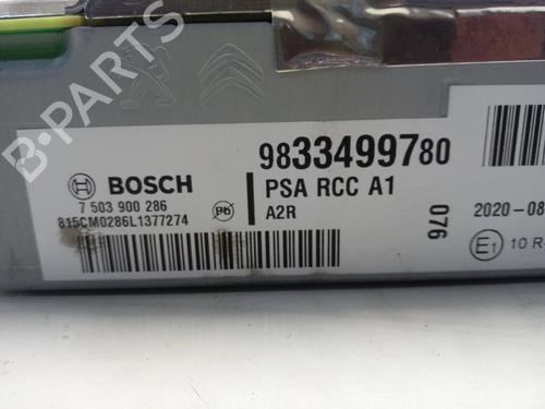 Radio PEUGEOT 2008 II (UD_, US_, UY_, UJ_, UR_, UC_)  | BP16089912E6 