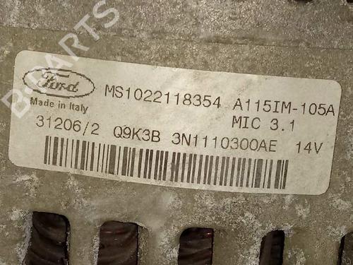Alternator FORD FOCUS II (DA_, HCP, DP)  | BP12657919M7 