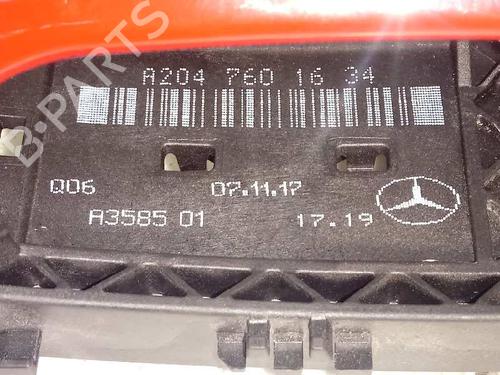 Rear right exterior door handle MERCEDES-BENZ A-CLASS (W176) A 200 CDI / d (176.008) | BP16469338C130 