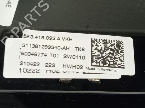Steering wheel SKODA SCALA (NW1) | BP37264146C49 - Image 4