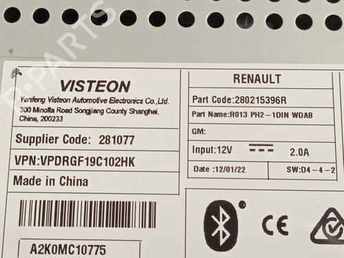 Radio RENAULT EXPRESS Box Body/MPV | BP36421724E6 - Image 2