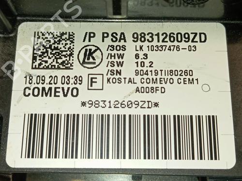 Headlight switch PEUGEOT PARTNER Box Body/MPV (K9) | BP36476922I24 - Image 6
