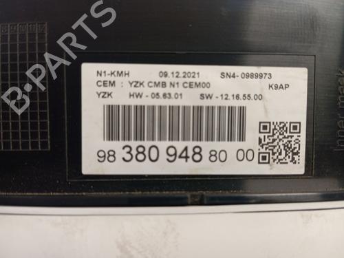 Instrument cluster PEUGEOT PARTNER Box Body/MPV  | BP28026687C47 