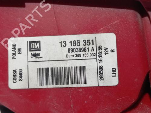 Right taillight OPEL CORSA D (S07) | BP37200625C35 - Image 4