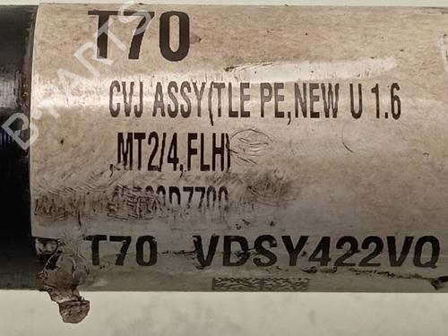 Left front driveshaft KIA SPORTAGE IV (QL, QLE)  | BP22429472M38 