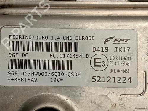 Engine control unit (ECU) FIAT FIORINO Box Body/MPV (225_) 1.4 Natural Power (225BXC1A, 225AXC1A) | BP17702695M57 