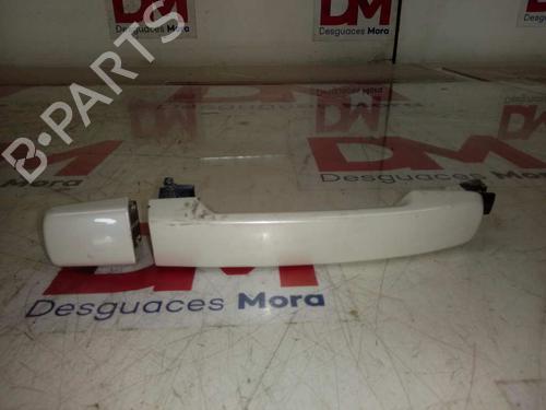Used Rear right exterior door handle NISSAN QASHQAI / QASHQAI +2 I (J10, NJ10, JJ10E) [2006-2014]  12838390