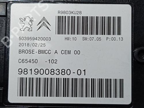 Electronic module PEUGEOT 3008 II SUV (MC_, MR_, MJ_, M4_)  | BP27518667M83 