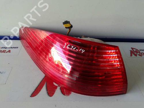 Used Left taillight PEUGEOT 607 (9D, 9U) 2.2 HDi (133 hp) 12641160