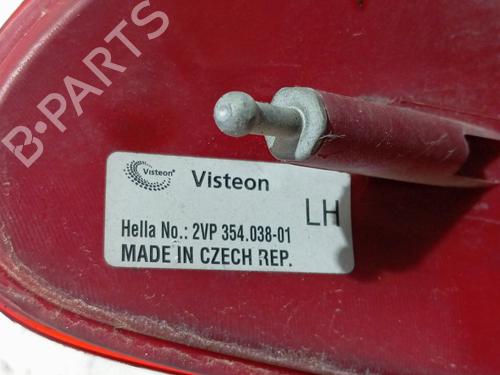 Left taillight PEUGEOT 207 (WA_, WC_)  | BP28568715C34 