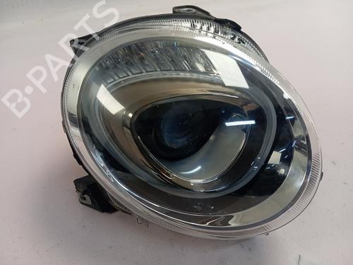 Used Right headlight FIAT 500 (312_) 1.2 LPG (312AXA1A) (69 hp) 29326479
