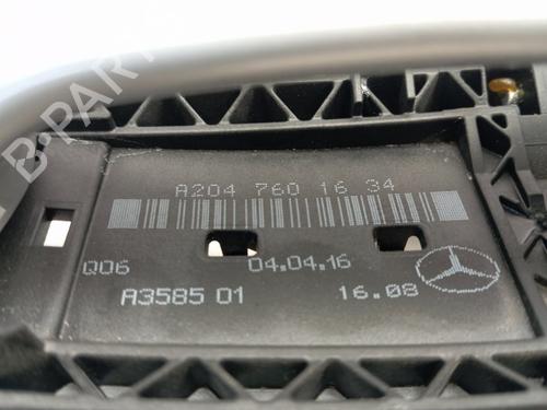 Rear right exterior door handle MERCEDES-BENZ A-CLASS (W176) A 200 CDI (176.001) | BP23978962C130 