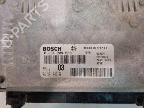 Engine control unit (ECU) CITROËN SAXO (S0, S1) 1.1 X, SX | BP12647160M57 