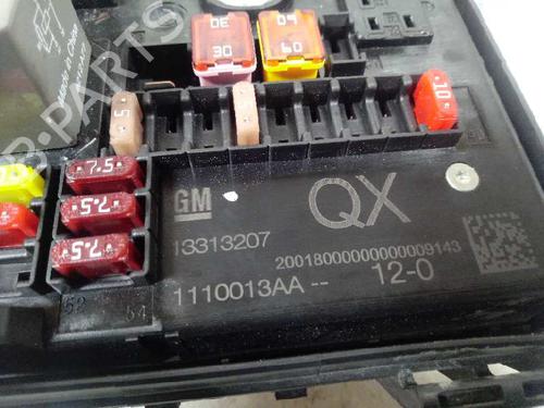 Fuse box OPEL ASTRA J (P10)  | BP12670264E1 